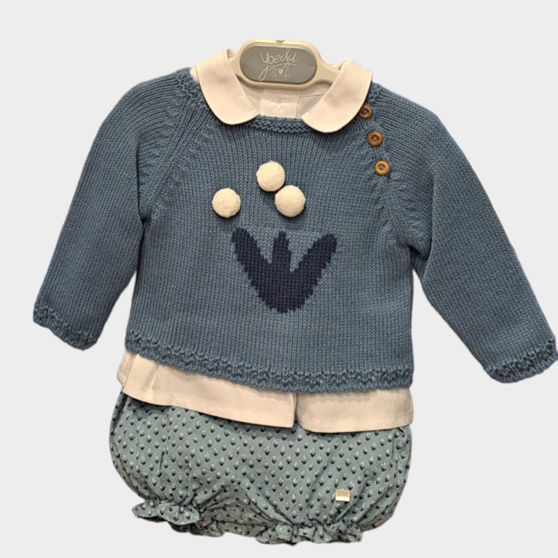 Conjunto baby 3 piezas FLOR