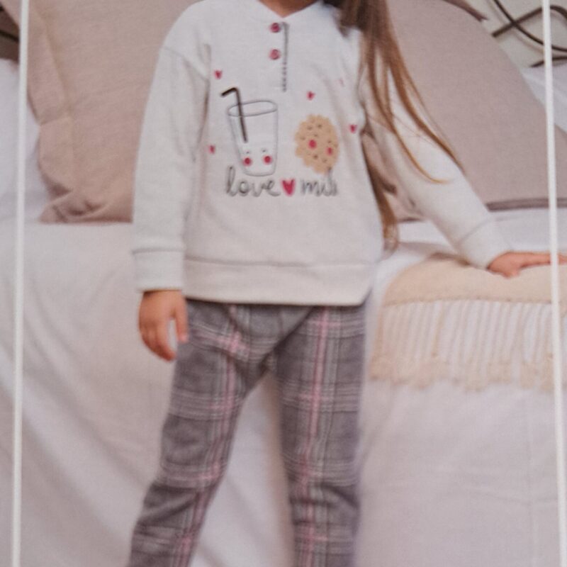 Pijama infantil LOVE MILK