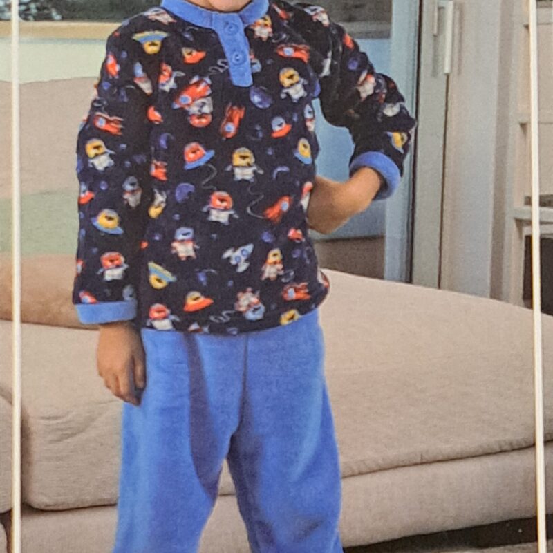 Pijama infantil coralina GALAXIA