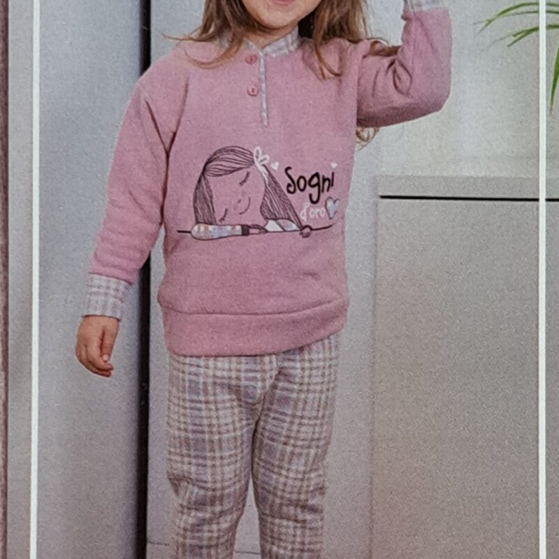 Pijama infantil punto milano NIÑA