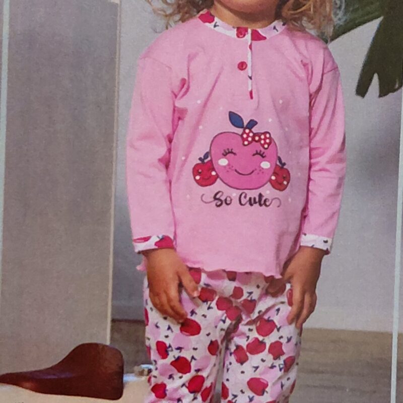 Pijama largo MANZANA