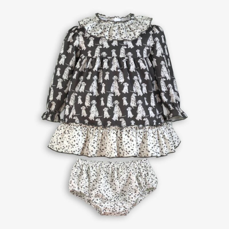 Vestido con braguita DÁLMATAS