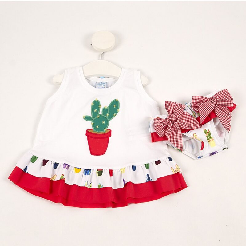Vestido con culetín CACTUS