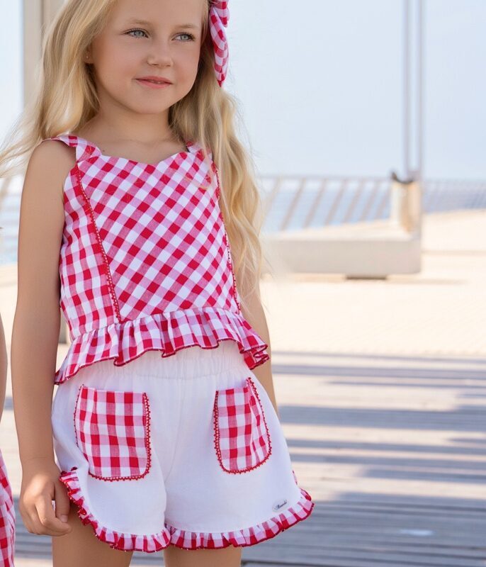 Conjunto TOP y SHORT