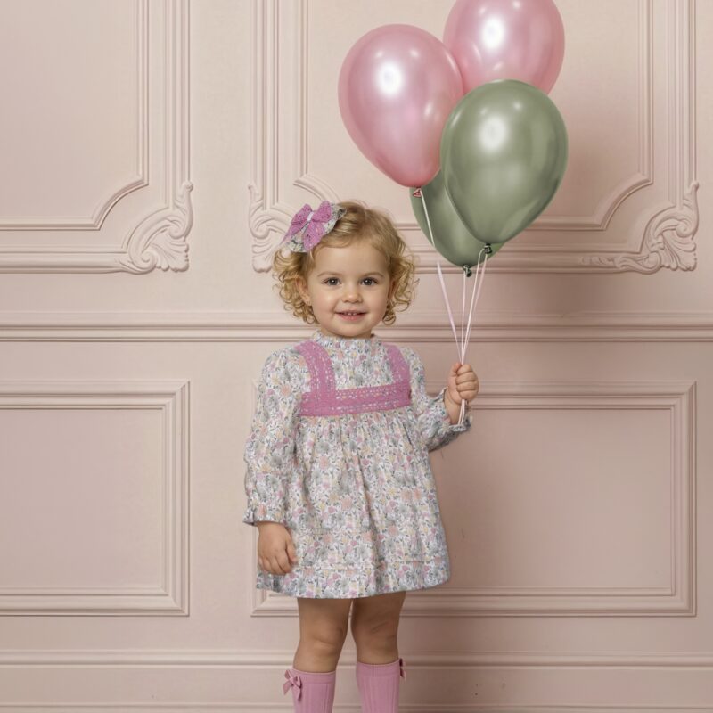 Vestido bebé FLORES