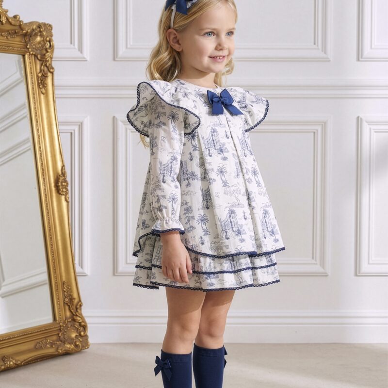 Vestido infantil TOILE DE JOUY