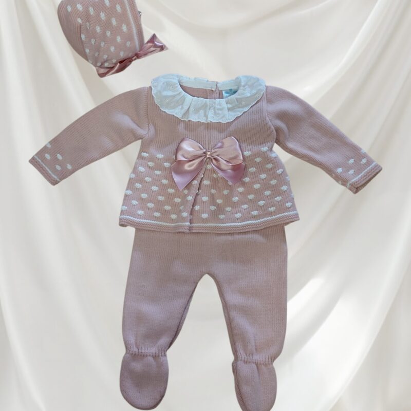 Conjunto polaina NACARADO con capota